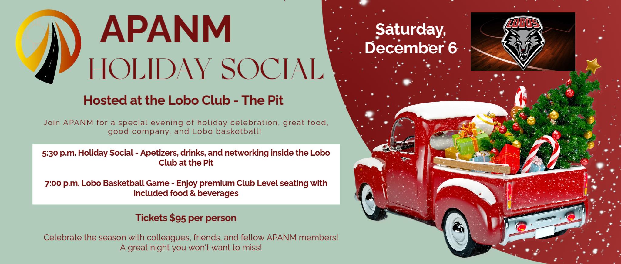 APANM Holiday Social