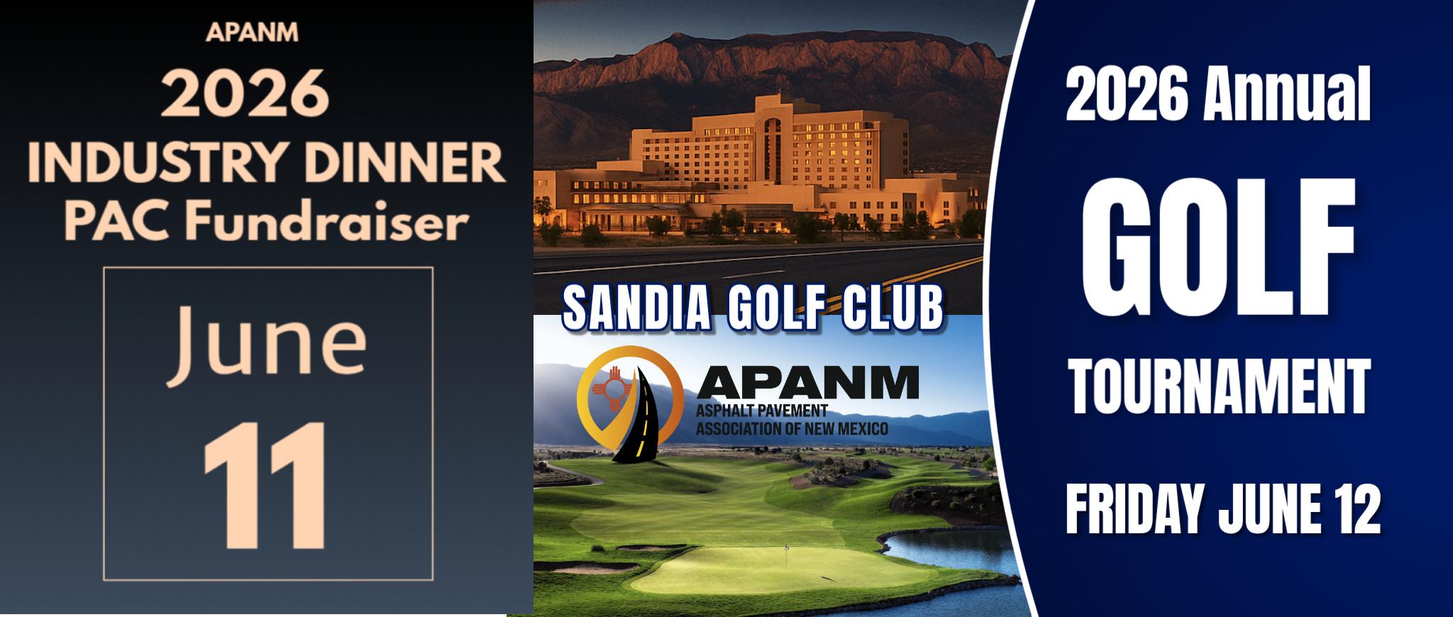 2026 Annual Industry Dinner and Golf Tournament
