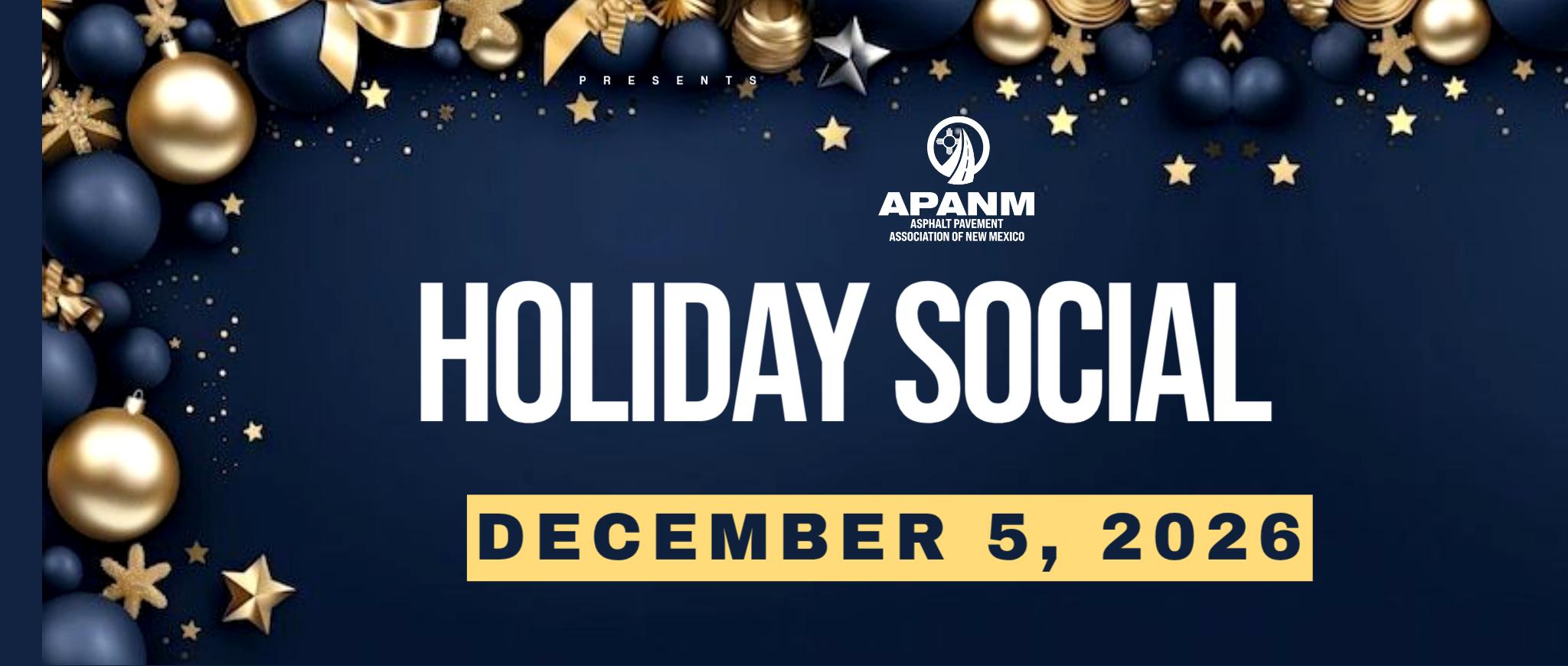APANM Holiday Social